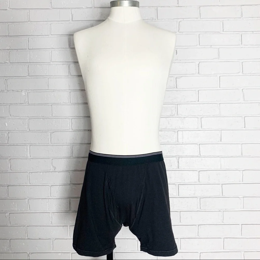 J.‎ Crew Men’s Black Stretch Boxer Briefs